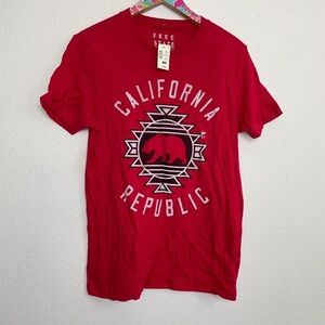 NWT Men's Aero California Republic tee S // 1480